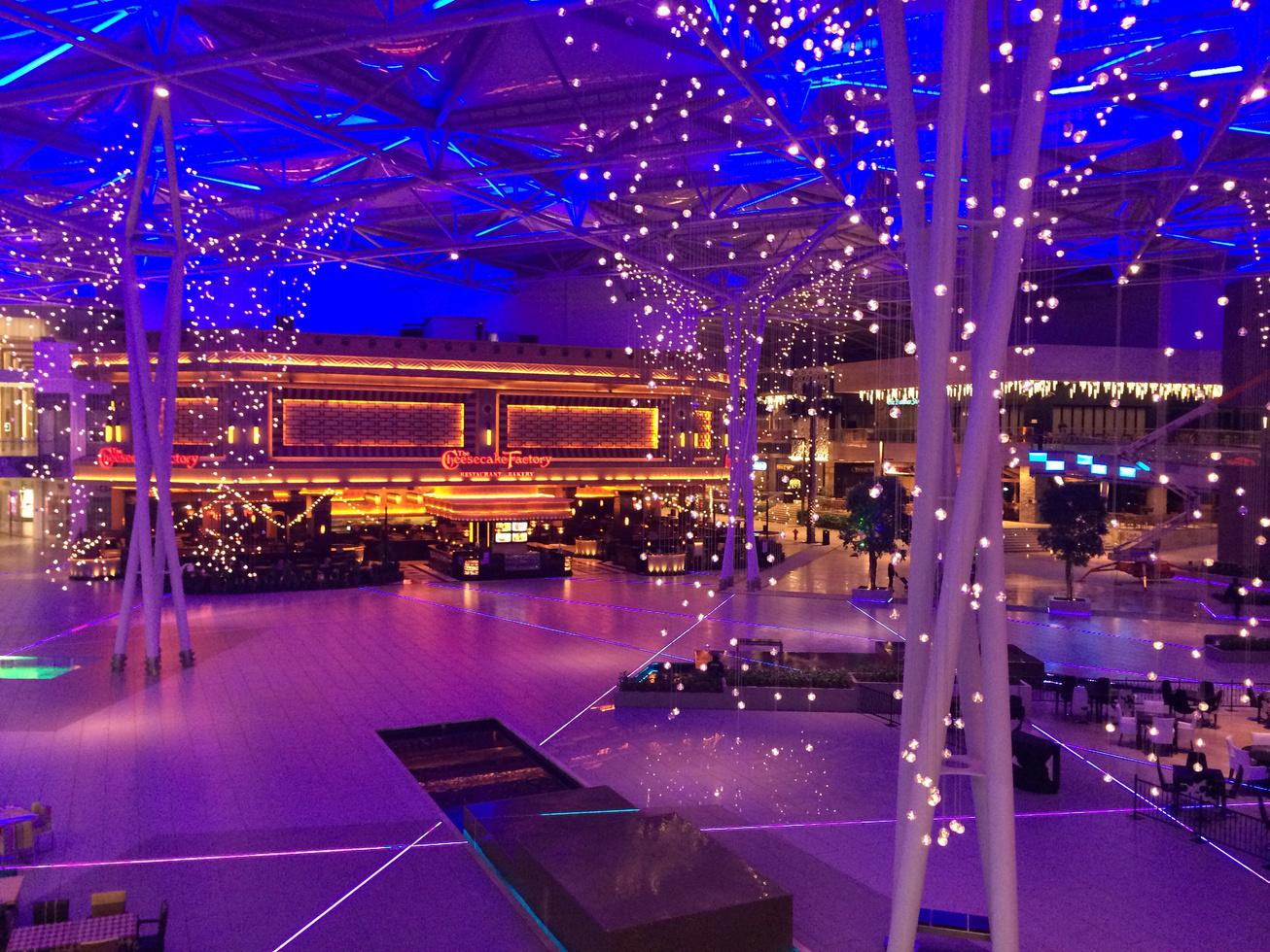 Event staging layout design